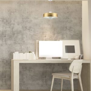 LED Κρεμαστό φωτιστικό Ακρυλικό Χρυσό Ø340 Φυσικό λευκό 4000Κ V-TAC – 3932