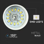 Κρεμαστό Φωτιστικό LED Ακρυλικό Χρυσό Ø120 Θερμό λευκό 3000Κ V-TAC – 3934