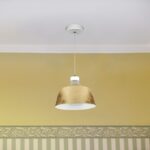 LED Κρεμαστό φωτιστικό Ακρυλικό Χρυσό Ø250 Θερμό λευκό 3000Κ V-TAC – 3936