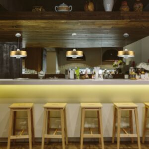 LED Κρεμαστό φωτιστικό Ακρυλικό Χρυσό Ø340 Θερμό λευκό 3000Κ V-TAC – 3938