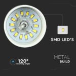 LED Κρεμαστό φωτιστικό Ακρυλικό Λευκό Ø340 Θερμό λευκό 3000Κ V-TAC – 3939
