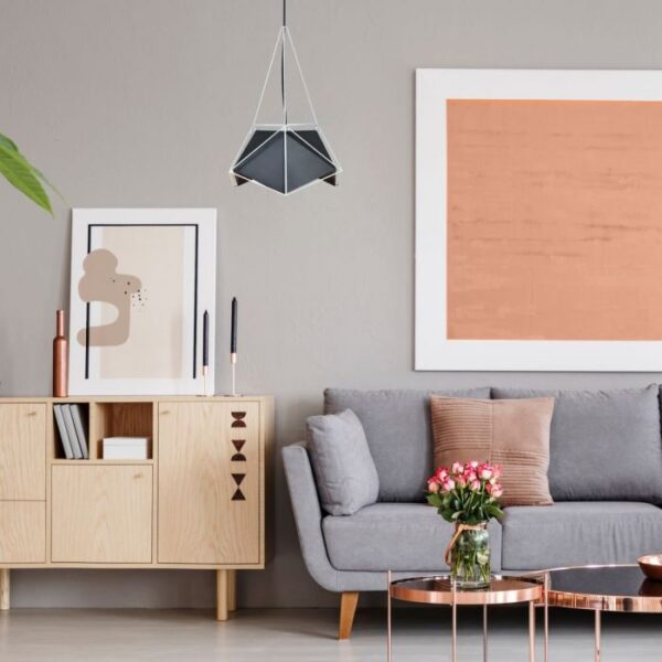 Κρεμαστό Φωτιστικό Οροφής Μονόφωτο με μαύρο σώμα και λευκό καλώδιο V-TAC – 3944