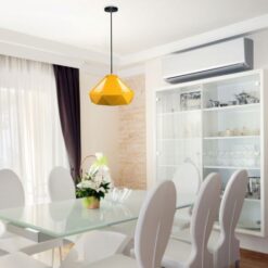 Κρεμαστό Φωτιστικό Οροφής Μονόφωτο με κίτρινο σώμα V-TAC – 3947