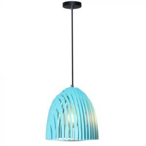 Κρεμαστό Φωτιστικό Οροφής Μονόφωτο Cone Prism με Γαλάζιο σώμα V-TAC – 3953