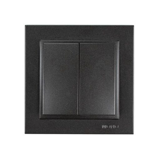 ΔΙΑΚΟΠΤΗΣ K/R ΜΑΥΡΟΣ EUROLAMP – 152-10304