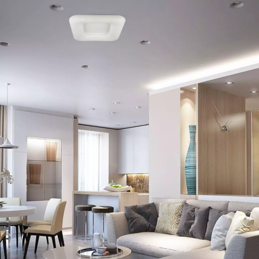 LED Φωτιστικό Οροφής 26W με Εναλλαγή Χρώματος και Λευκό Σώμα Dimmable V-TAC – 213970