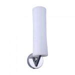 Φωτιστικό Τοίχου LED Κύλινδρος Λευκός ø125 18W Dimmable V-TAC 120° 1200lm Θερμό Λευκό 3000K – 3974