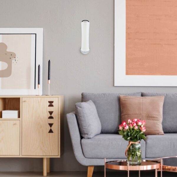 Φωτιστικό Τοίχου LED Κύλινδρος Λευκός ø125 18W Dimmable V-TAC 120° 1200lm Θερμό Λευκό 3000K – 3974