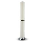 Φωτιστικό Δαπέδου LED Κύλινδρος Λευκός ø125 32W Dimmable Αφής V-TAC 120° 2100lm Θερμό Λευκό 3000K – 3976