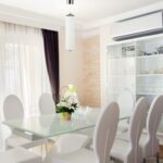Κρεμαστό Φωτιστικό LED Οροφής Κύλινδρος ø125 18W Dimmable V-TAC 120° 1200lm Λευκό Θερμό Λευκό 3000K – 3980