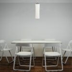 Κρεμαστό Φωτιστικό LED Οροφής Κύλινδρος ø125 18W Dimmable V-TAC 120° 1200lm Λευκό Θερμό Λευκό 3000K – 3980