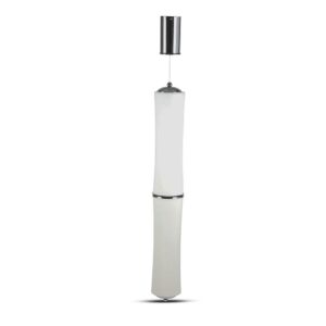 Κρεμαστό Φωτιστικό LED Οροφής Κύλινδρος ø125 32W Dimmable V-TAC 120° 2100lm Λευκό Θερμό Λευκό 3000K – 3981