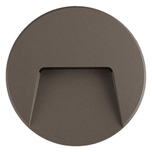 ΦΩΤΙΣΤΙΚΟ ΤΟΙΧΟΥ SLIM LED 3W IP65 230V Φ135mm ΓΡΑΦΙΤΗΣ PRO EUROLAMP 145-52016