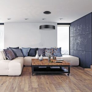 LED πολυέλαιος 30W 3000K Θερμό λευκό Dimmable με μαύρο σώμα V-TAC – 3996