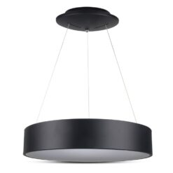 LED πολυέλαιος 30W 3000K Θερμό λευκό Dimmable με μαύρο σώμα V-TAC – 3996