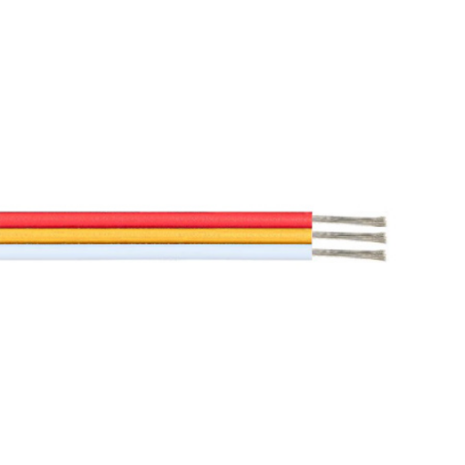 ACA Καλώδιο Κόκκινο-Πράσινο-Λευκο 100M  ACA – 3AWG22