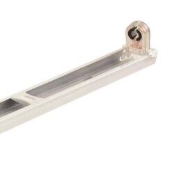 ΦΩΤΙΣΤΙΚΟ ΜΕΤΑΛΛΙΚΟ ΚΕΝΟ SLIM ΓΙΑ LED TUBE 1Χ1,50m EUROLAMP 147-56556