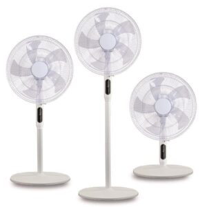 ΑΝΕΜΙΣΤΗΡΑΣ ΜΕ ΟΡΘΟΣΤΑΤΗ ΛΕΥΚΟΣ 3ΣΕ1 DC ΜΟΤΕΡ Φ45 25W ΜΕ ΚΟΝΤΡΟΛ EUROLAMP – 300-20006