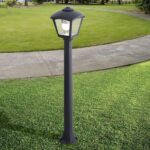 ΚΟΛΩΝΑ ΔΑΠΕΔΟΥ ΤΕΤΡΑΓΩΝΗ GIAFFA ROBY ΜΑΥΡΗ Ε27 200x945mm EUROLAMP – 145-26079