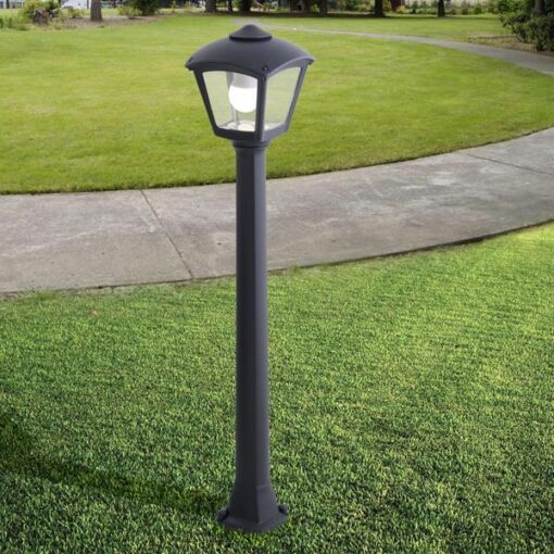 ΚΟΛΩΝΑ ΔΑΠΕΔΟΥ ΤΕΤΡΑΓΩΝΗ GIAFFA ROBY ΜΑΥΡΗ Ε27 200x945mm EUROLAMP – 145-26079