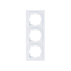 ΠΛΑΙΣΙΟ 3 ΘΕΣΕΩΝ ΛΕΥΚΟ EUROLAMP – 152-10182