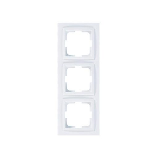 ΠΛΑΙΣΙΟ 3 ΘΕΣΕΩΝ ΛΕΥΚΟ EUROLAMP – 152-10182