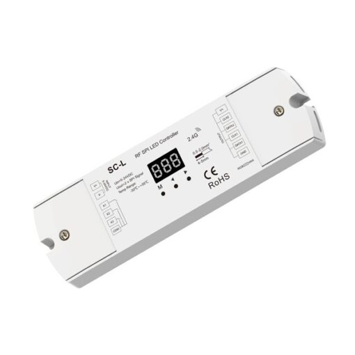 SPI RF CONTROLLER (PIXEL) ''SC-L'' 2 ΕΞΟΔΟΙ 5-24VDC EUROLAMP – 145-71432