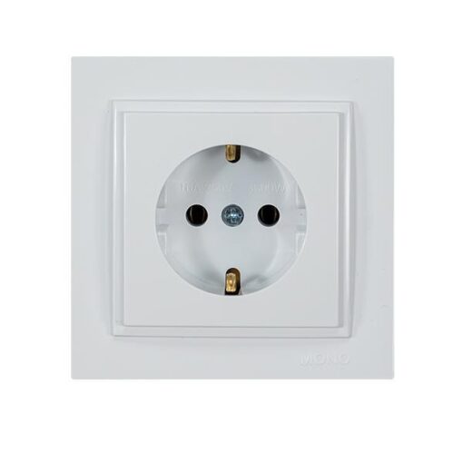 ΠΡΙΖΑ ΣΟΥΚΟ 16A ΛΕΥΚΗ EUROLAMP – 152-10130