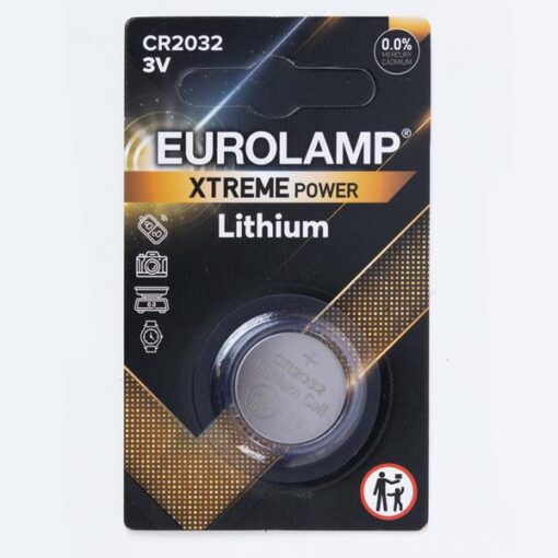 ΜΠΑΤΑΡΙΑ ΛΙΘΙΟΥ EXTREME CR2032 1τμχ EUROLAMP – 147-24130