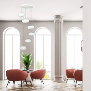 LED πολυέλαιος 76W Λευκό 3000K Θερμό λευκό Triac Dimmable V-TAC – 40011