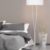 Φωτιστικό Δαπέδου Trio Lighting   E27 Νίκελ Ματ Μεταλλικό    400200107