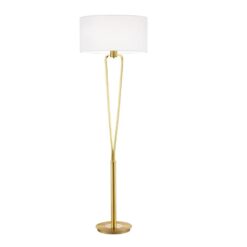 Φωτιστικό Δαπέδου Trio Lighting E27 Ορείχαλκος Ματ Μεταλλικό 400200108