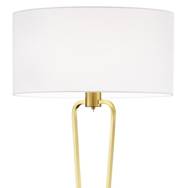 Φωτιστικό Δαπέδου Trio Lighting   E27 Ορείχαλκος Ματ Μεταλλικό  400200108