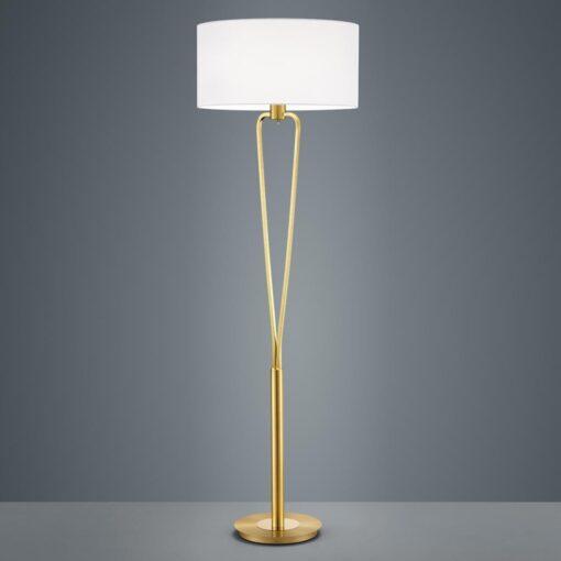 Φωτιστικό Δαπέδου Trio Lighting   E27 Ορείχαλκος Ματ Μεταλλικό  400200108