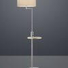 Φωτιστικό Δαπέδου Trio Lighting E27 Νίκελ Ματ Μεταλλικό  400400107