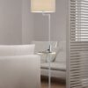 Φωτιστικό Δαπέδου Trio Lighting E27 Νίκελ Ματ Μεταλλικό  400400107