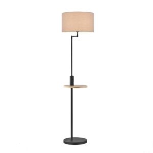 Φωτιστικό Δαπέδου Trio Lighting E27 Μαύρο Ματ Μεταλλικό  400400132