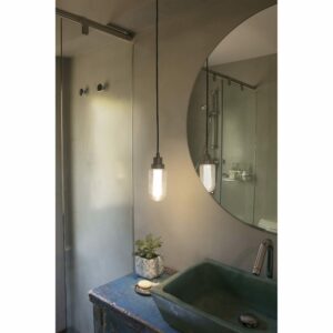 BRUME PENDANT LAMP METALLIC GREY LED 3W 2700K     FARO – 40078