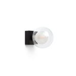 Faro Barcelona PERLA Φωτιστικό τοίχου G9 σε Μαύρο Χρώμα  IP44 – 40088