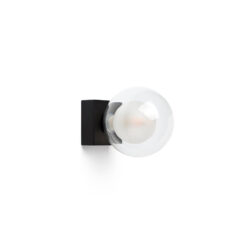 Faro Barcelona PERLA Φωτιστικό τοίχου G9 σε Μαύρο Χρώμα  IP44 – 40088