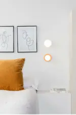 Faro Barcelona MAY Φωτιστικό Τοίχου/Οροφής COB LED σε Λευκό Χρώμα 4W 2700K IP44 – 40095