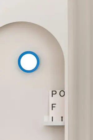 Faro Barcelona MAY Φωτιστικό τοίχου/Οροφής COB LED σε Μπλε Χρώμα 4W 2700K IP44 – 40097