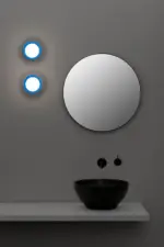 Faro Barcelona MAY Φωτιστικό τοίχου/Οροφής COB LED σε Μπλε Χρώμα 4W 2700K IP44 – 40097