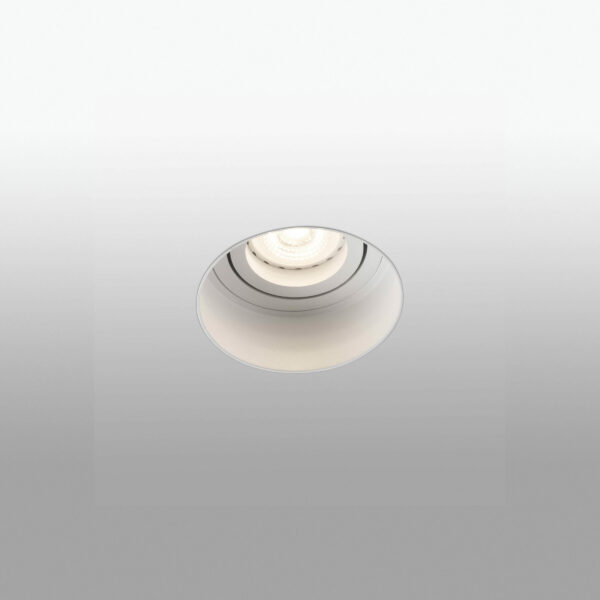 HYDE WHITE ROUND ORIENT. W/T GU10 FARO – 40110