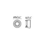 HYDE BLACK ROUND ORIENT. GU10 FARO – 40119
