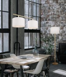 Φωτιστικό Δαπέδου Trio Lighting E27   Ξύλο Φυσικό Ξύλο    – 401200101