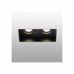 HYDE BLACK SQUARE ORIENT. W/F 2L GU10 FARO – 40123