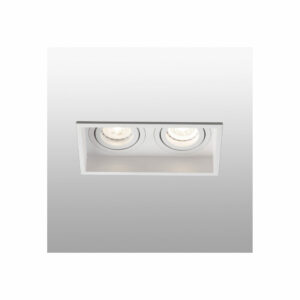HYDE WHITE SQUARE ORIENT. 2L GU10 FARO – 40126