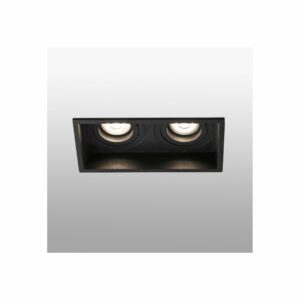 HYDE BLACK SQUARE ORIEN. 2L GU10 FARO – 40127