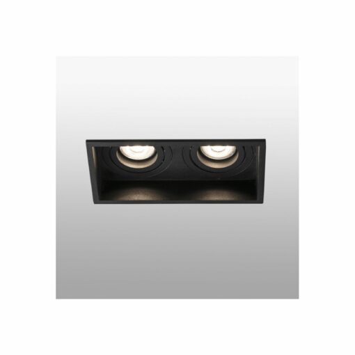 HYDE BLACK SQUARE ORIEN. 2L GU10 FARO – 40127